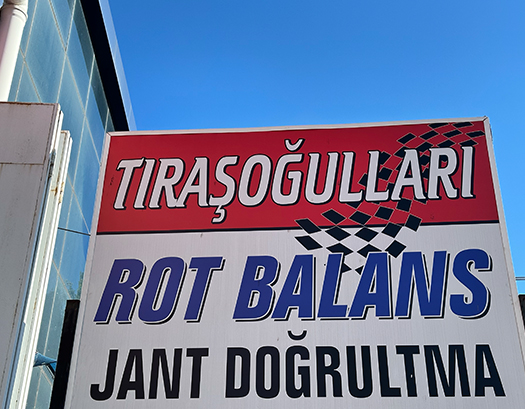 Tıraşoğulları Rot Balans | Bilgisayarlı Rot Balans Antalya
